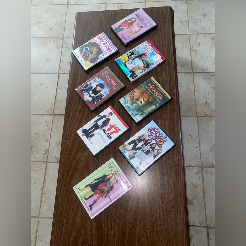 Bundle of 8 DVD movies Collection